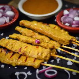 Teaser Image: Indonesian Satay with Jerk Sauce